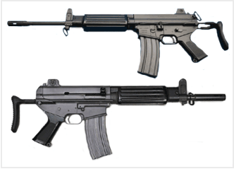 Military Rifle Daewoo K1A1 Rifle Assault